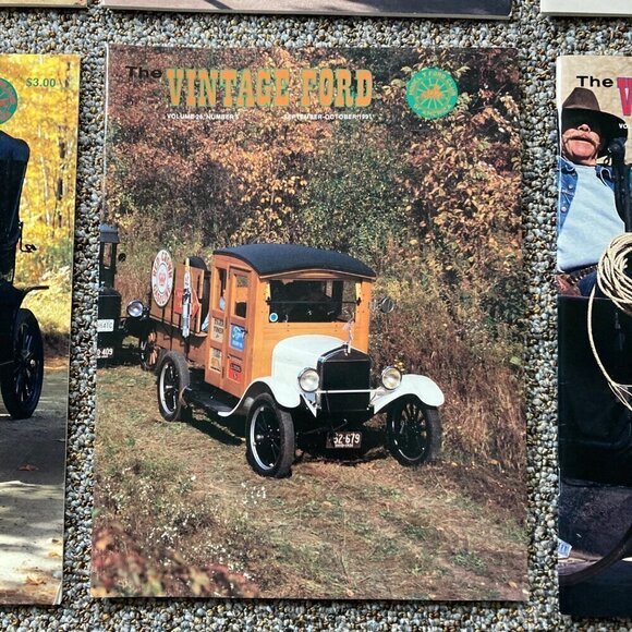 Lot 6 The Vintage Ford Magazine 1991 COMPLETE SET! Model T Ford Club of America - Picture 6 of 9
